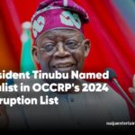Tinubu OCCRP 2024 corruption finalist
