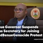 Benue Governor suspends Press Secretary