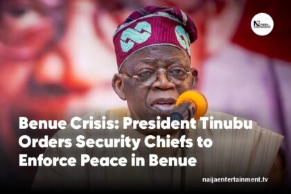President Tinubu orders peace in Benue