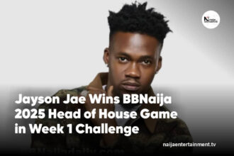 BBNaija 2025 Week 1 Head of House