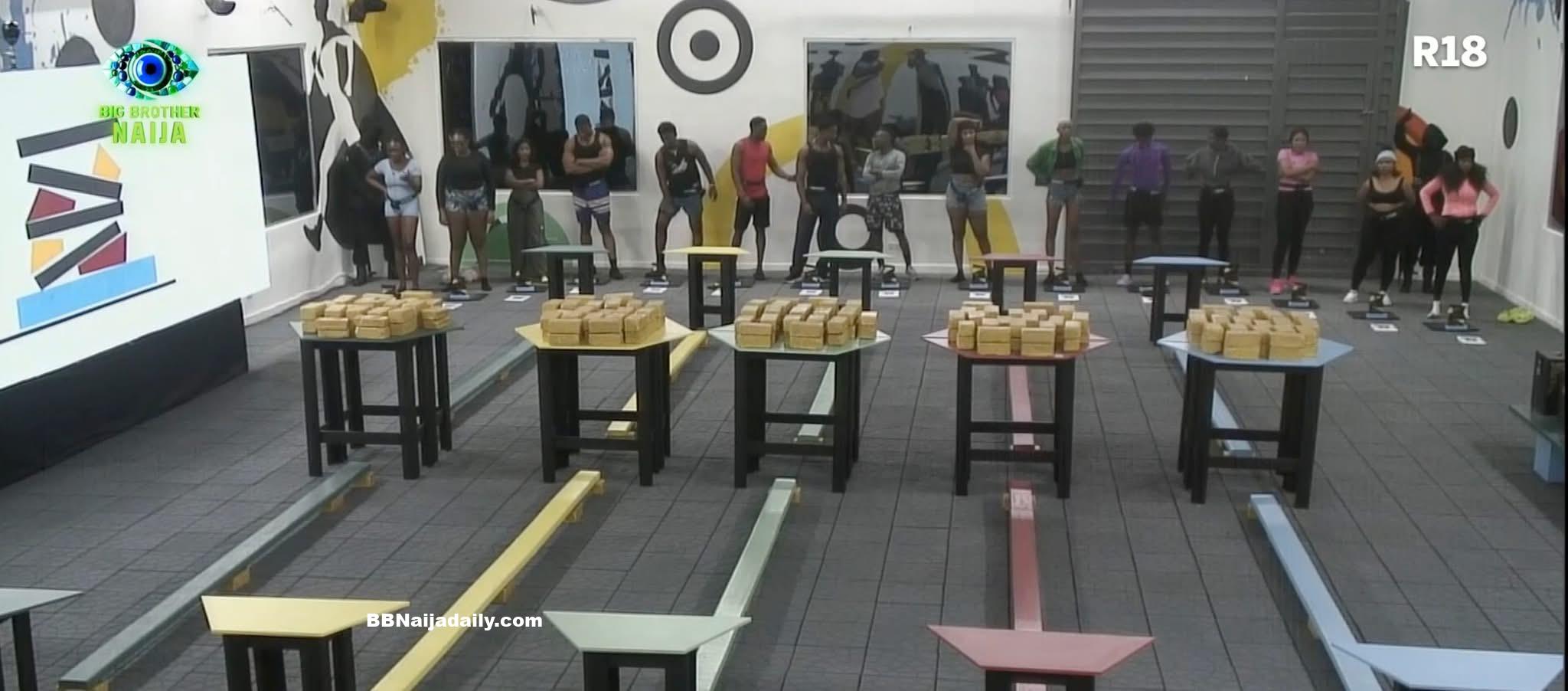 bbnaija week 1 head of house game