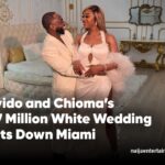 Davido and Chioma white wedding in Miami