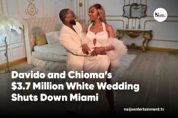 Davido and Chioma white wedding in Miami