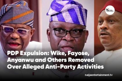 PDP Expels Wike, Fayose, Anyanwu